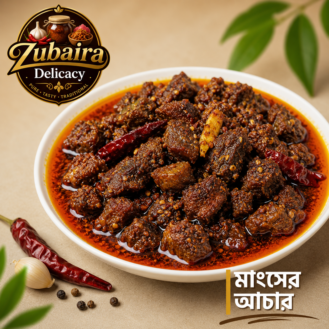 গরুর মাংসের আচার ২৫০ গ্রাম