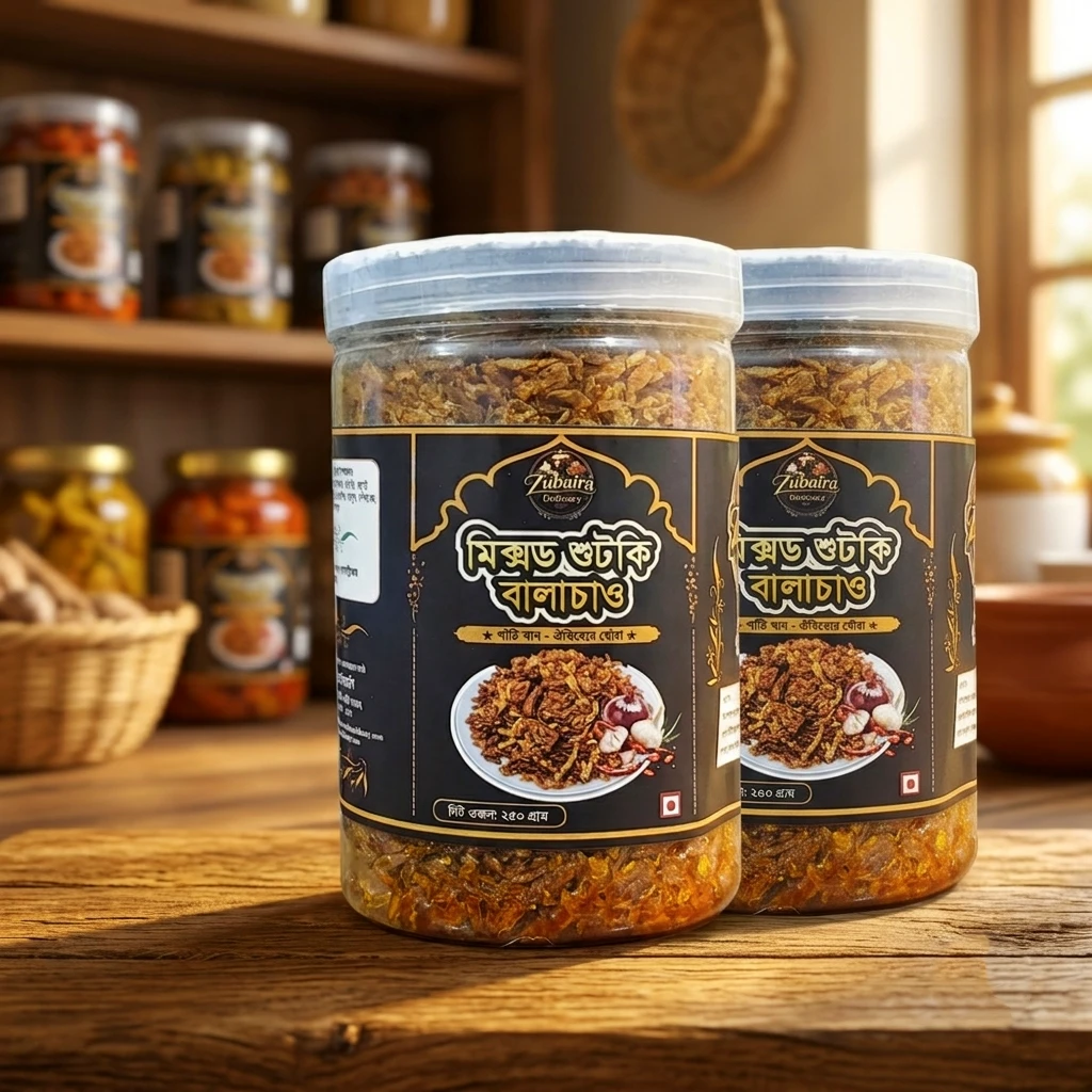 মিক্সড শুটকি বালাচাও ৫০০ গ্রাম